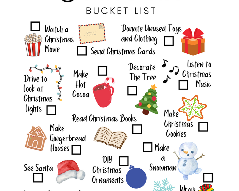Christmas Bucket List