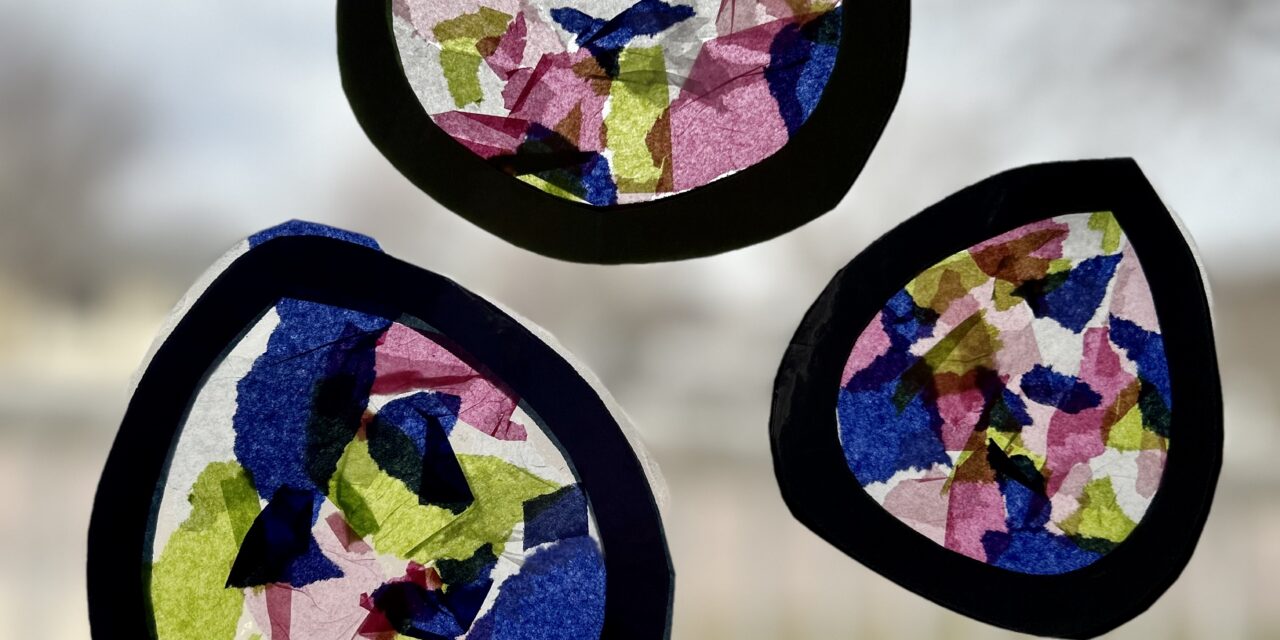 Stained Glass Easter Egg
