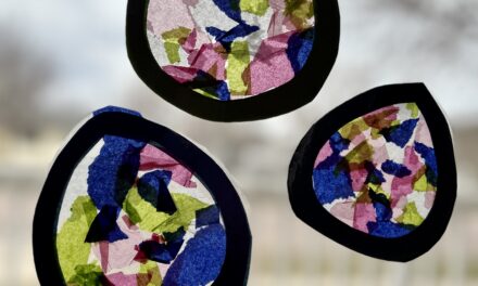 Stained Glass Easter Egg