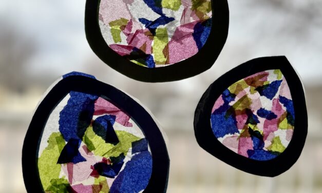 Stained Glass Easter Egg