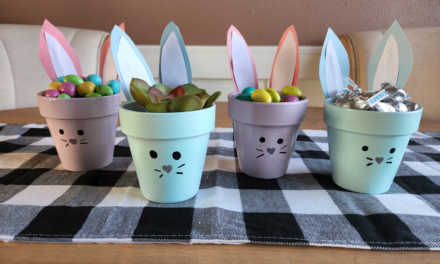 Easter Bunny Pots