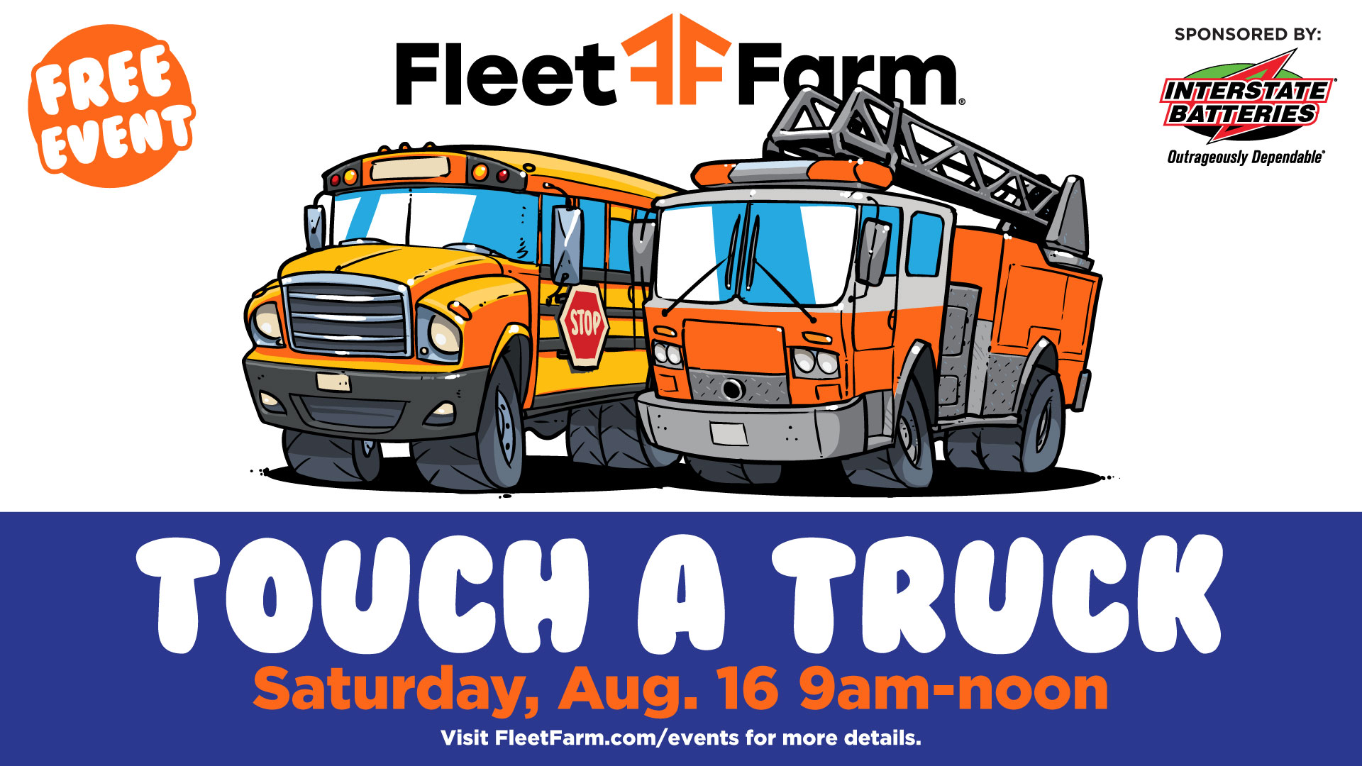 Touch a Truck at Fleet Farm