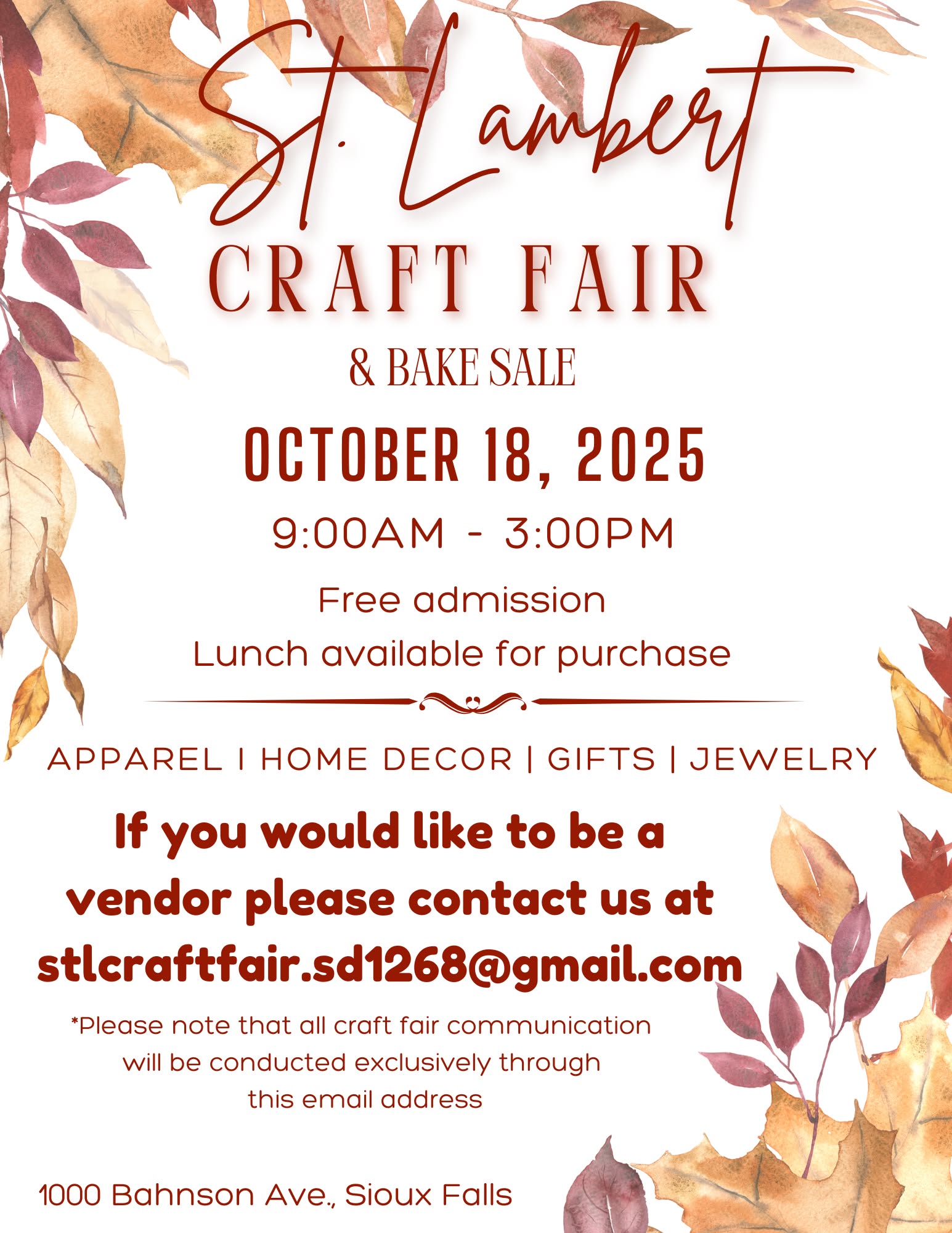St. Lambert Craft Fair
