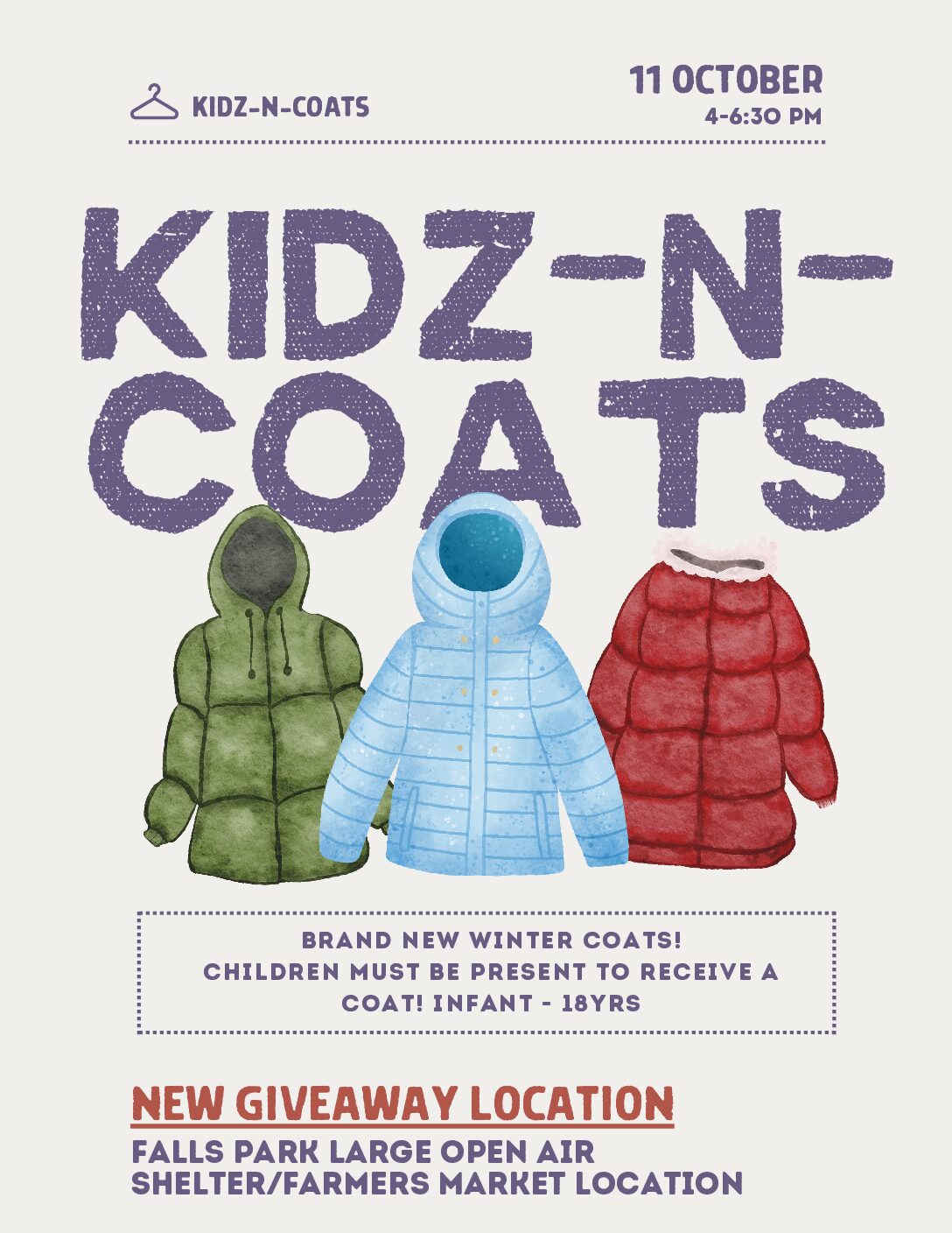 Kidz-N-Coats Giveaway
