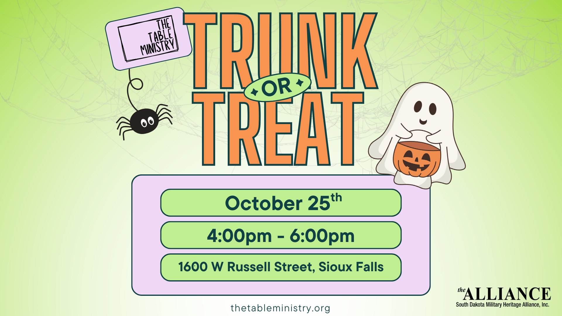 Trunk or Treat - The Table Ministry and The Alliance