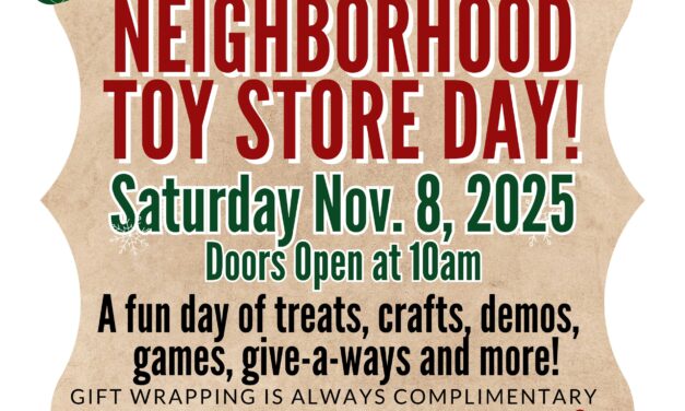 Neighborhood Toy Store Day