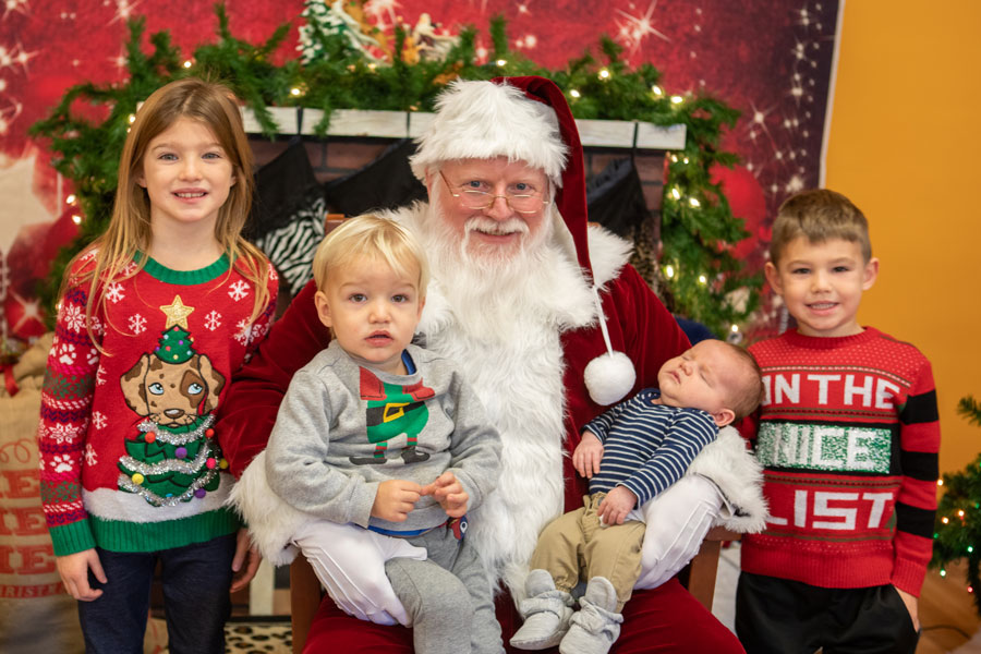 Santa at the Great Plains Zoo