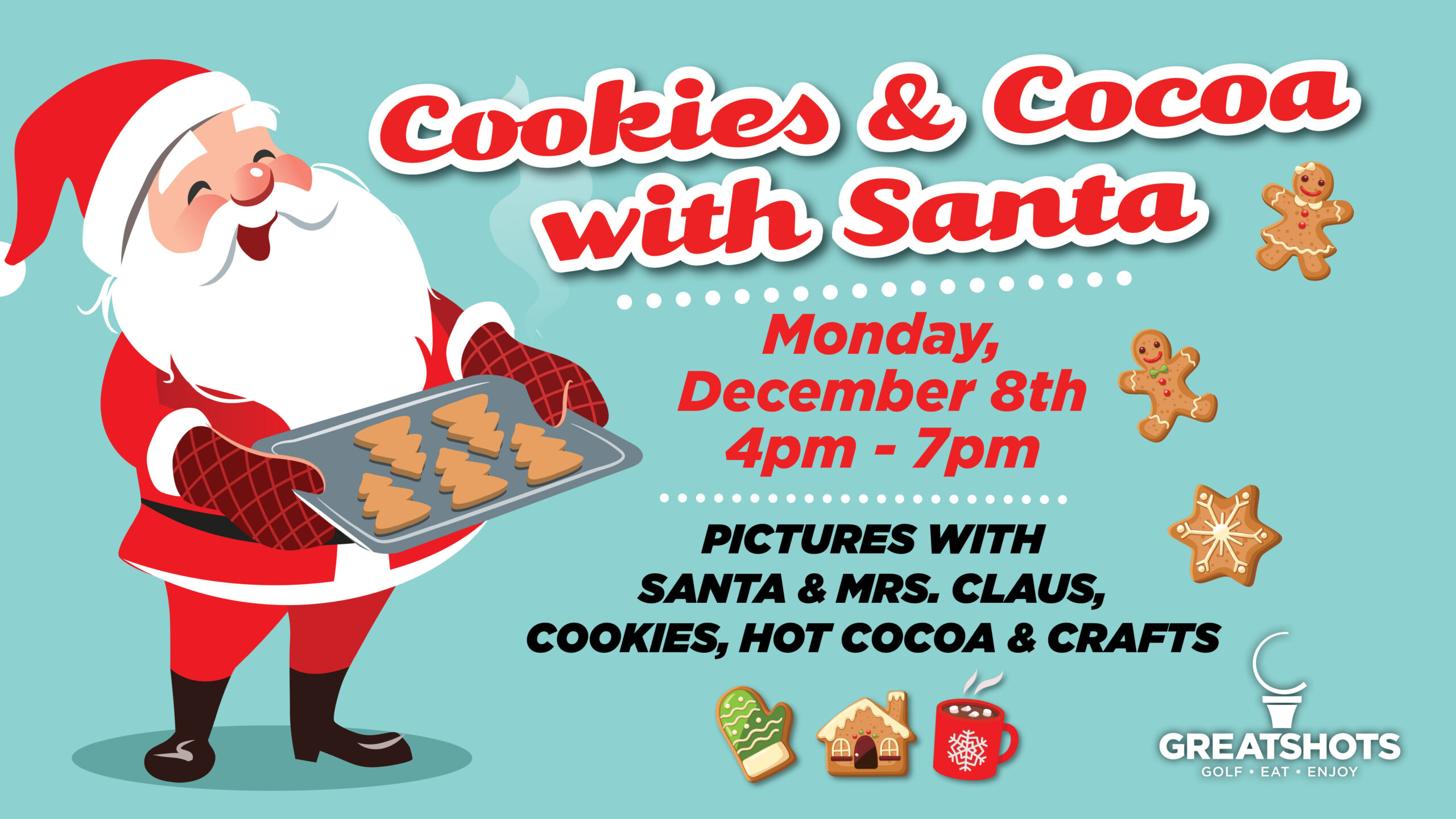Cookies and Cocoa with Santa