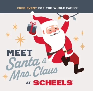 Meet Santa at Scheels