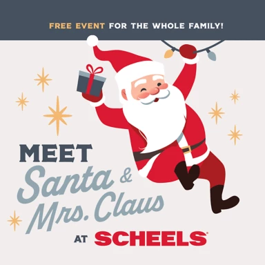 Meet Santa at Scheels
