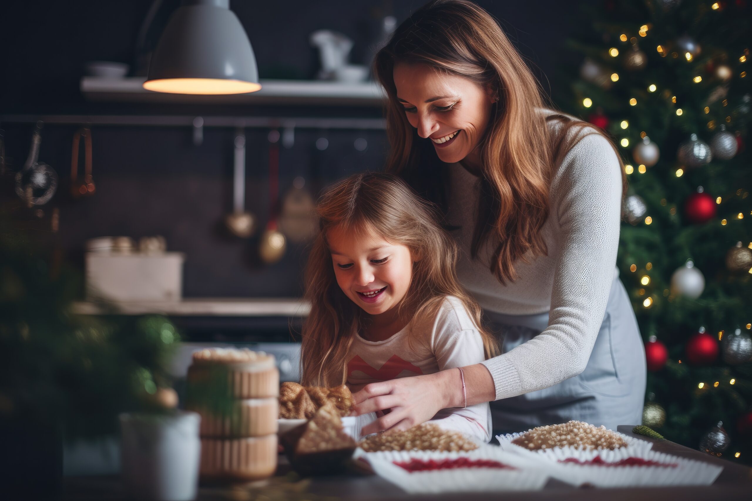 Christmas fun with Mom