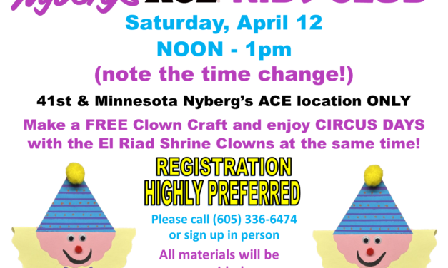 FREE Kids Club at Nyberg’s ACE!
