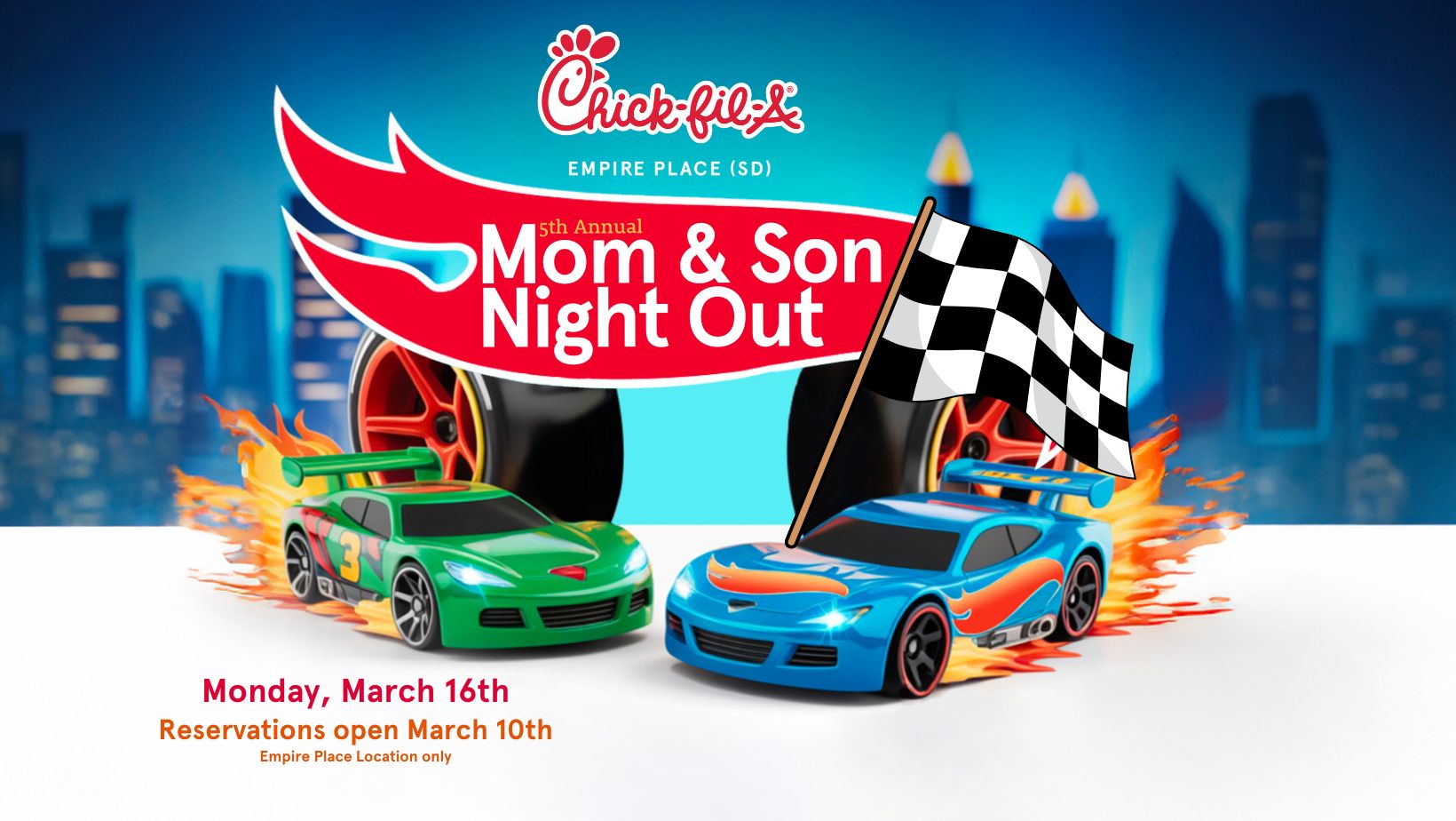 Mom and Son Night at Chick-fil-A