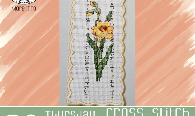 ???? Cross Stitch Bookmark Workshop ????