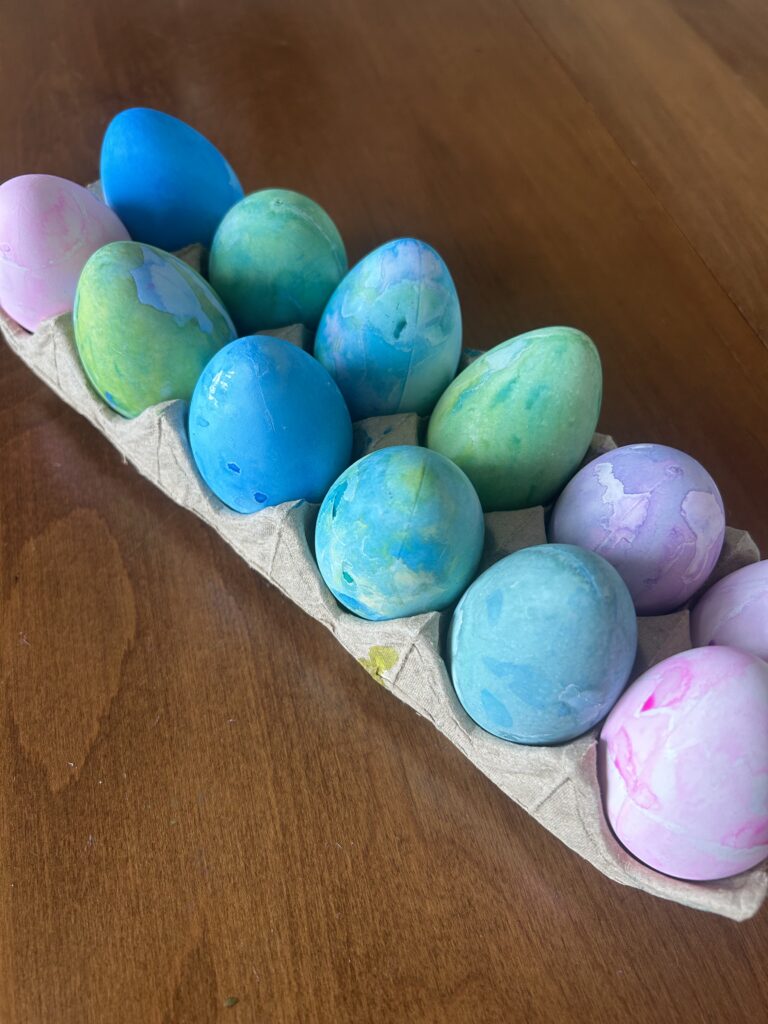 Decorated Plastic Eggs