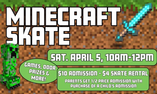 Minecraft Skate at Skate City
