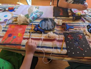 After School Art: Hot Glue Art