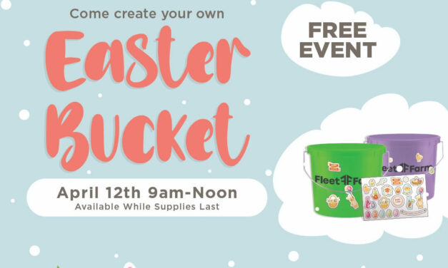 Easter Bucket at Fleet Farm