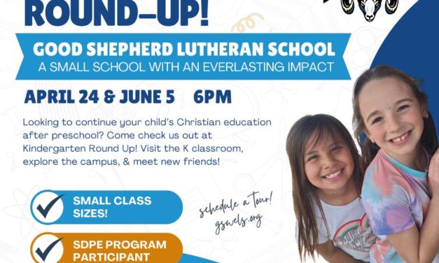 Kindergarten Round Up at Good Shepherd Lutheran School