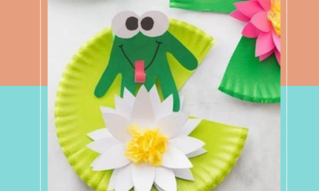 ???? Frog Lily Pads Make & Take