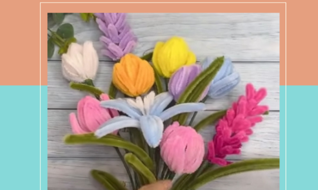 ???? Pipe Cleaner Flowers Workshop ????