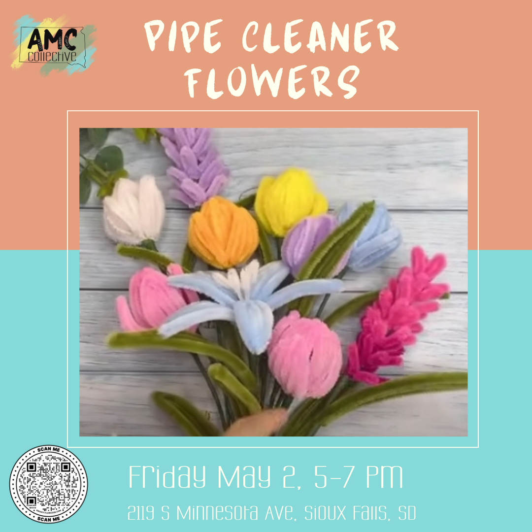 ???? Pipe Cleaner Flowers Workshop ????