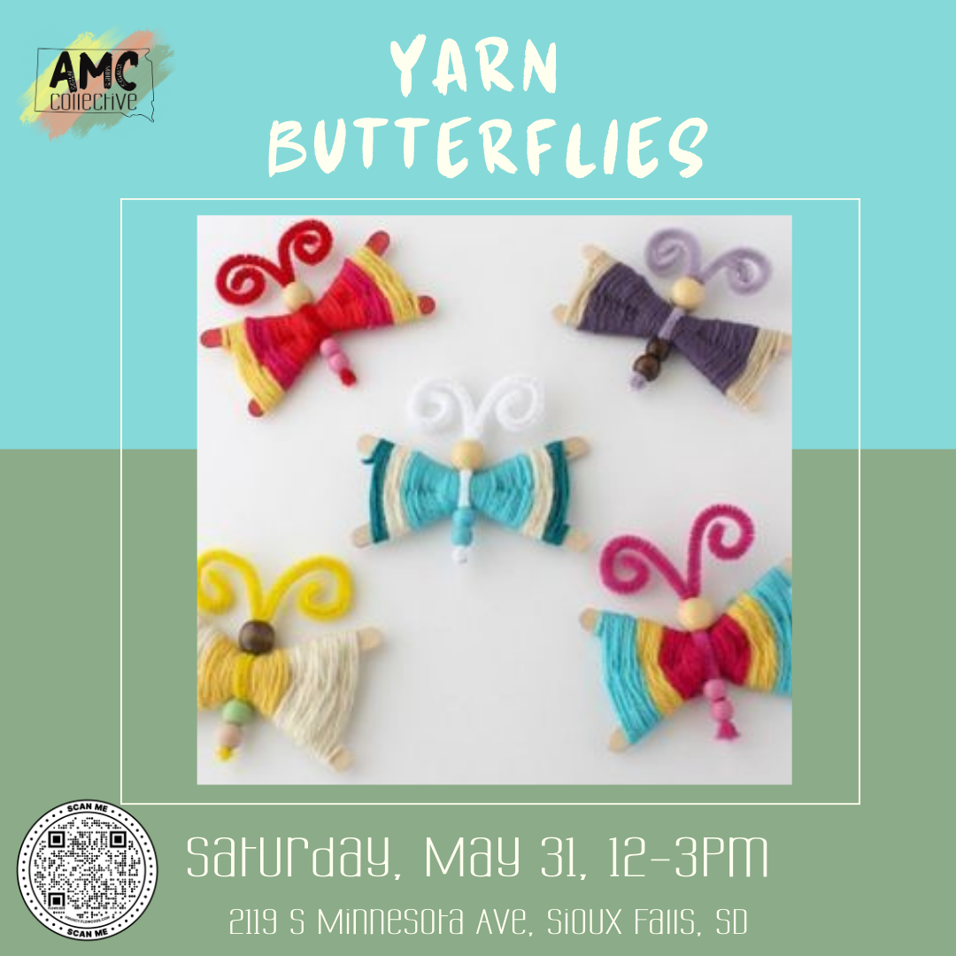 ???? Yarn Butterflies Make & Take
