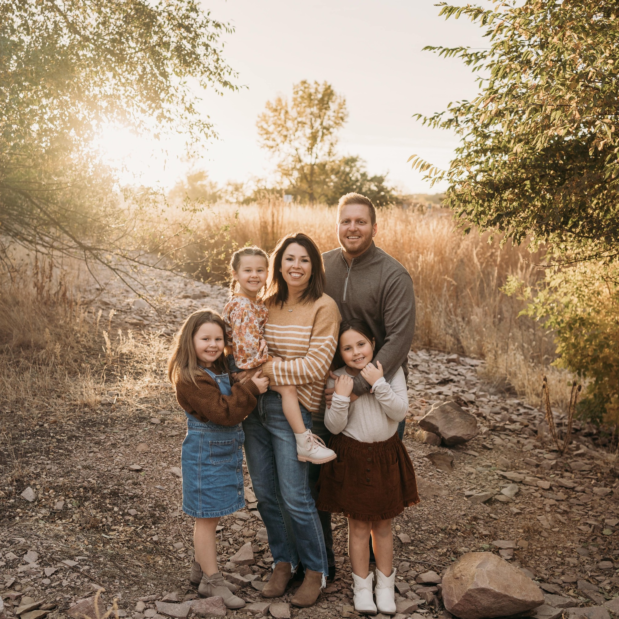 Family who sends their children to Kids 'R' Kids