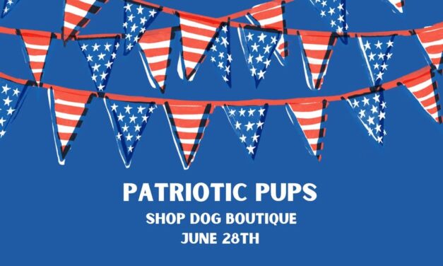 Patriotic Pups Event at Shop Dog Boutique