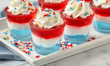 Patriotic Jell-O Cups: A Fourth of July Treat