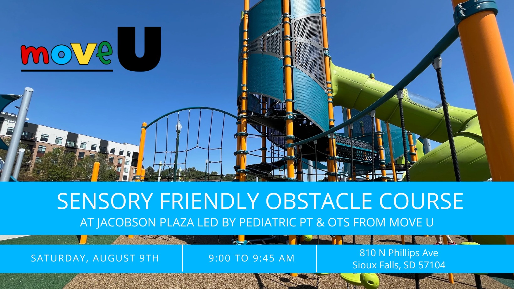 Sensory Friendly Obstacle Course at Jacobson Plaza