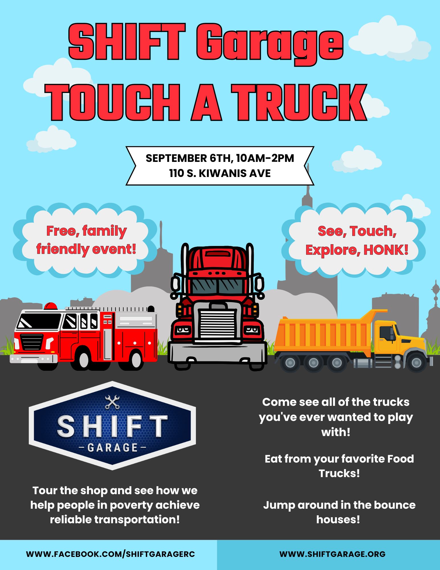 Touch a Truck Hosted by Shift Garage
