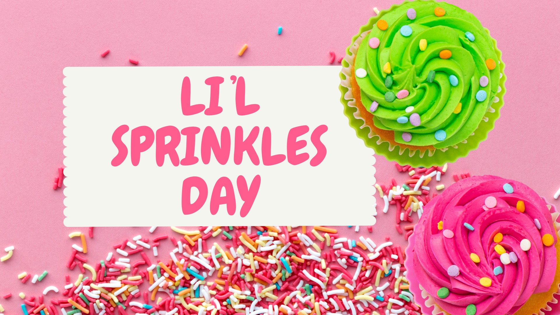 Lil' Sprinkles Day at Oh My Cupcakes