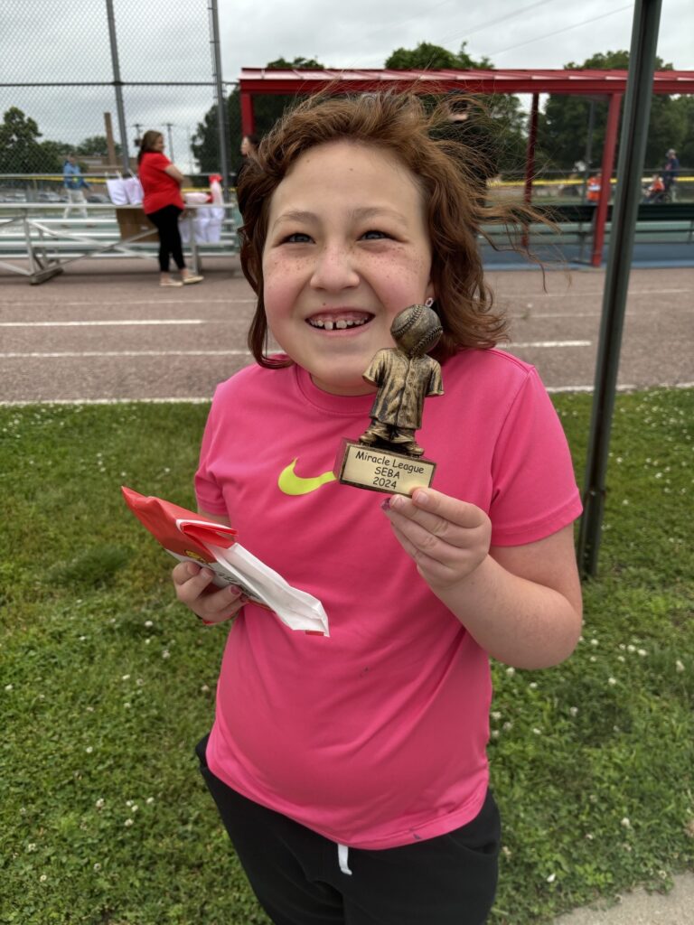 Miracle League Photo of Macy
