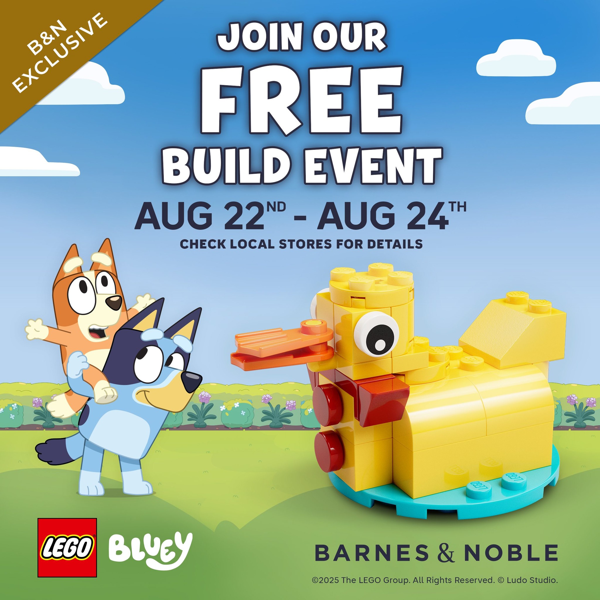Barnes & Noble Free Build Event