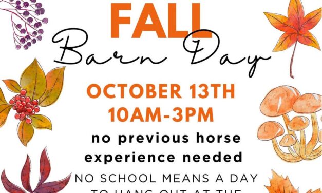 Fall Barn Day at Rugged Cross Stables