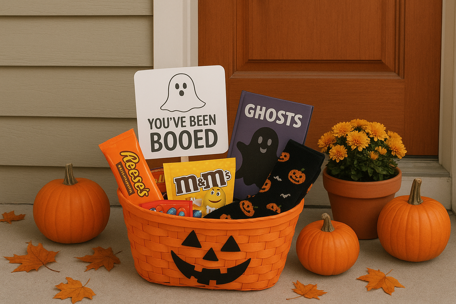 AI Created image of a Boo Basket