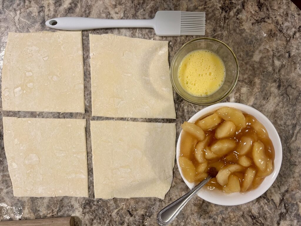 Apple Turnovers Making