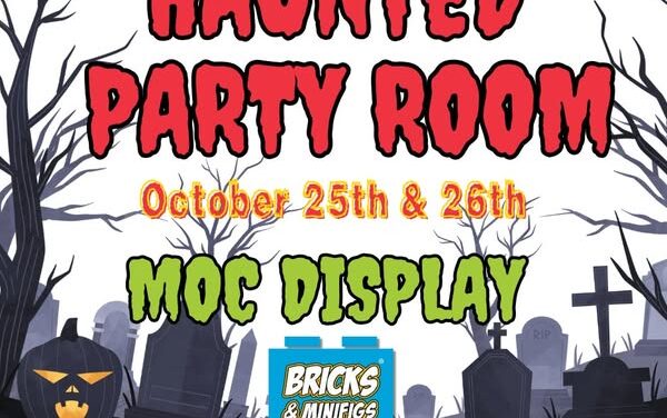Haunted Party Room at Bricks and Minifigs