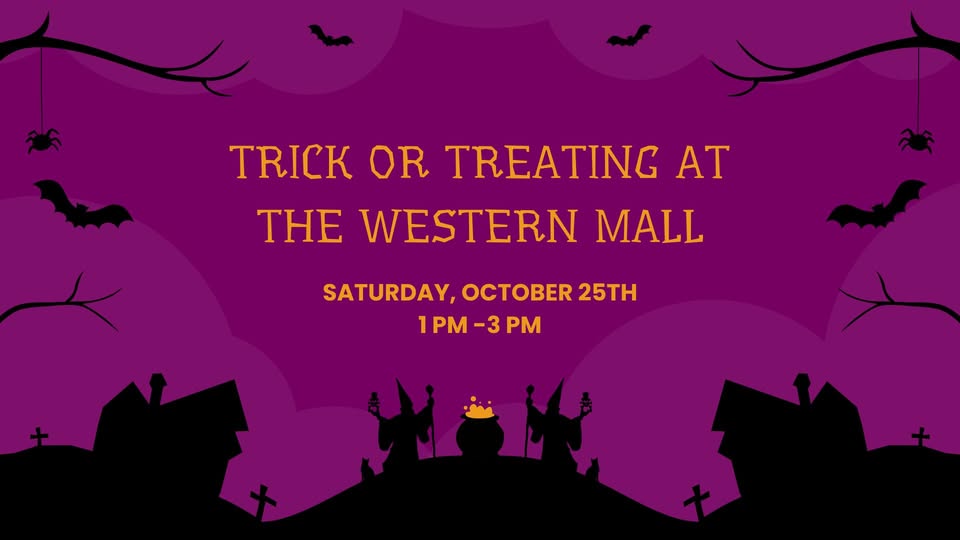 Trick or Treating at The Western Mall