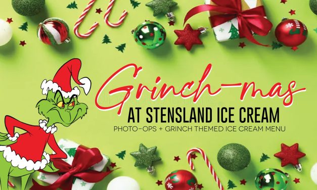 Grinch-mas at Stensland Ice Cream