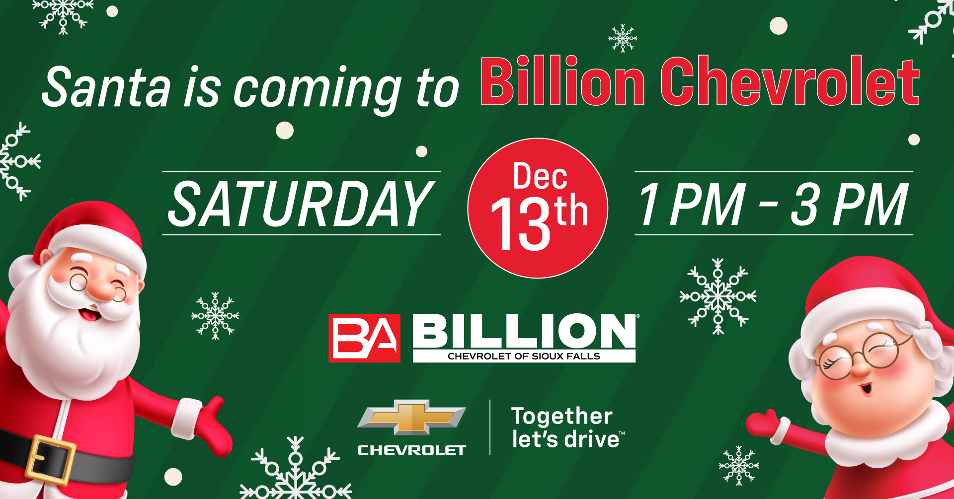Santa at Billion