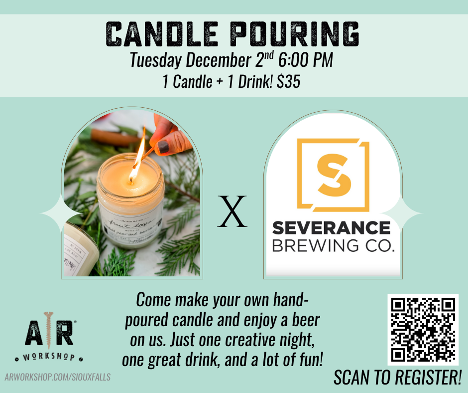Candle Pouring + Scent Mixology Workshop