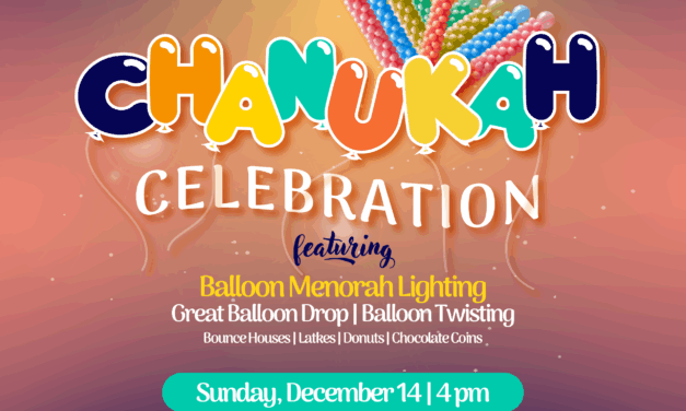 Chanukah Celebration and Balloon Menorah Lighting