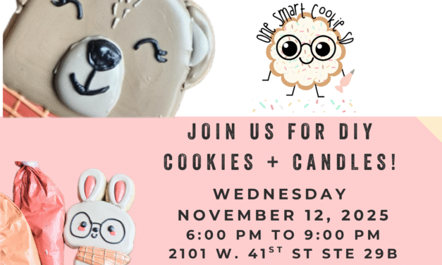Cookies + Candles with One Smart Cookie