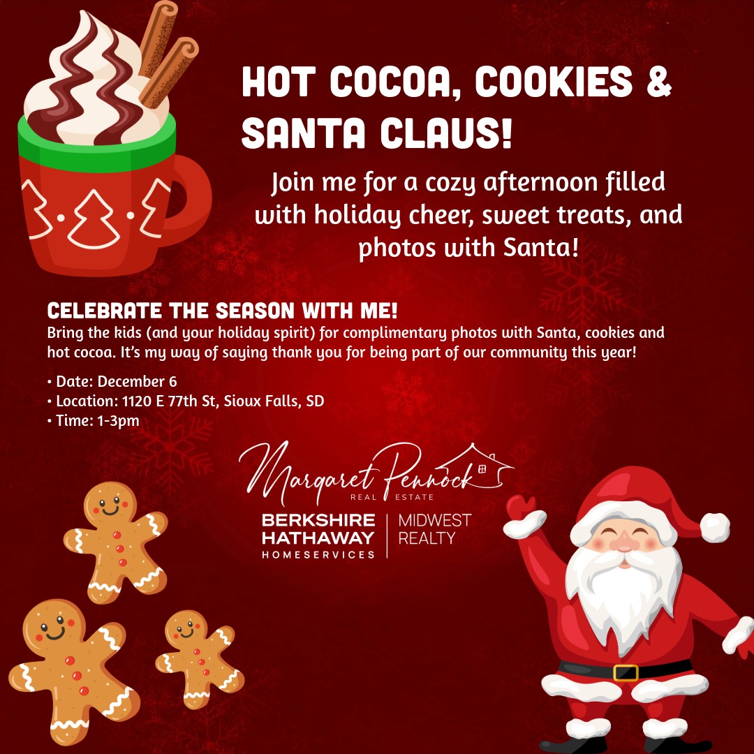 Hot Cocoa, Cookies, & Santa Claus at Berkshire Hathaway