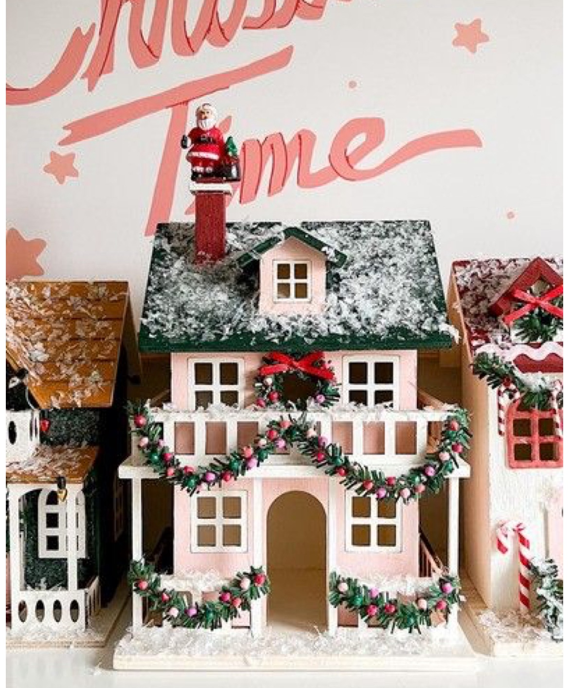 Miniature Christmas House