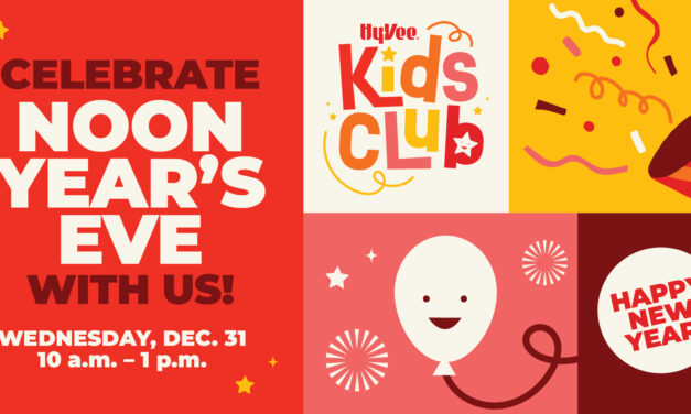 Noon Year’s Eve at HyVee Kids Club
