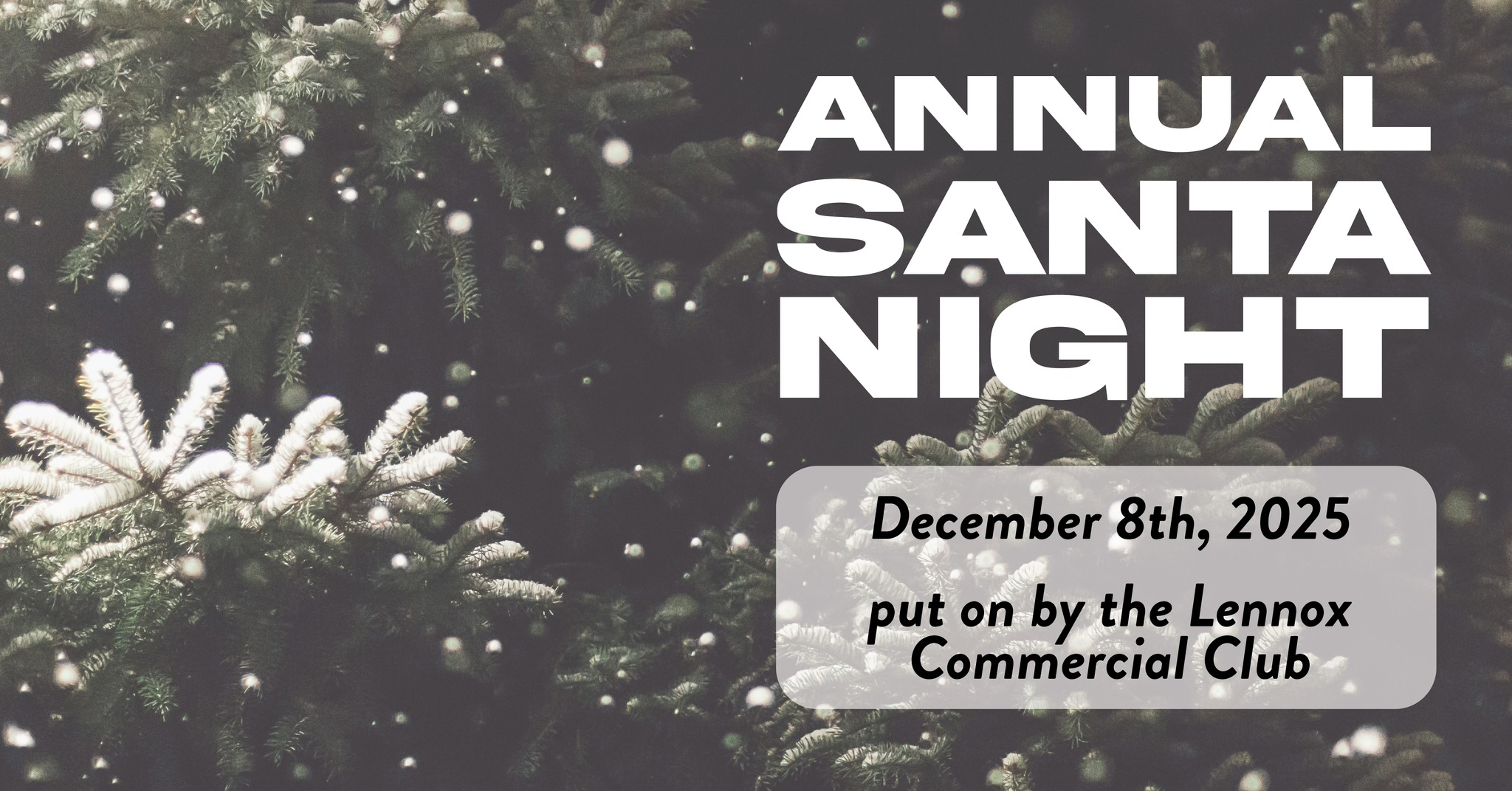 Lennox Annual Santa Night