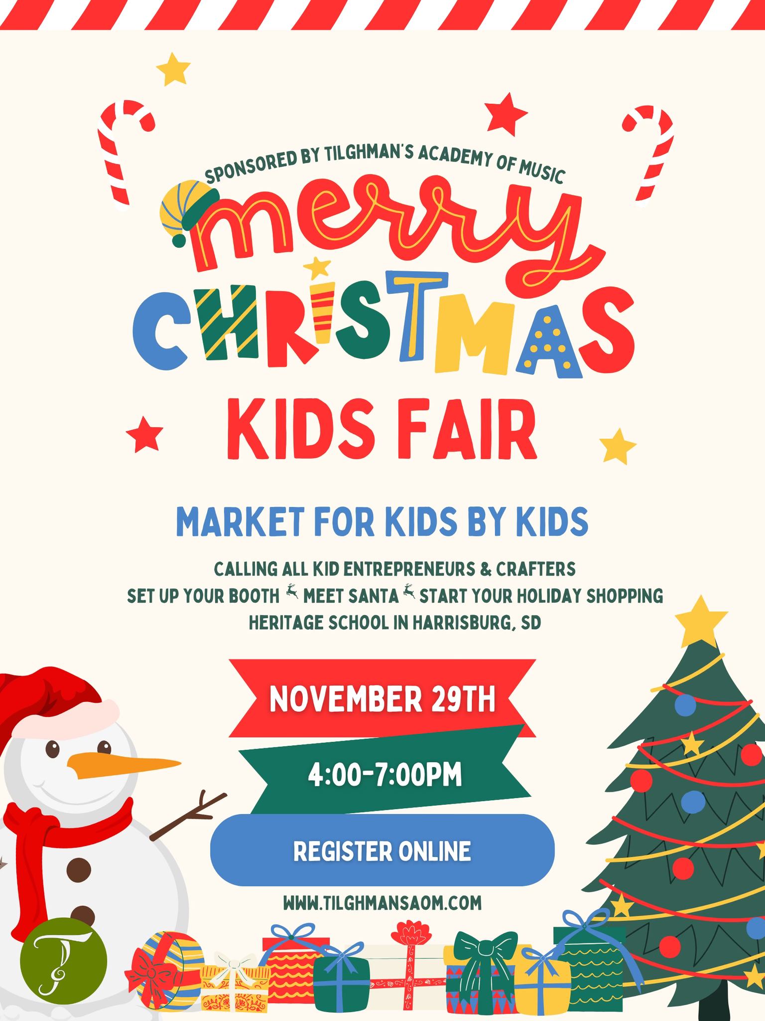 Hometown Holidays Kids Market